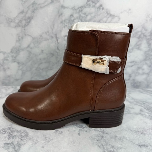 Giani Bernini Womens Faux Leather Boots Size 5.5 NEW #K551 - Picture 6 of 7